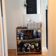studio apartment shoe storage